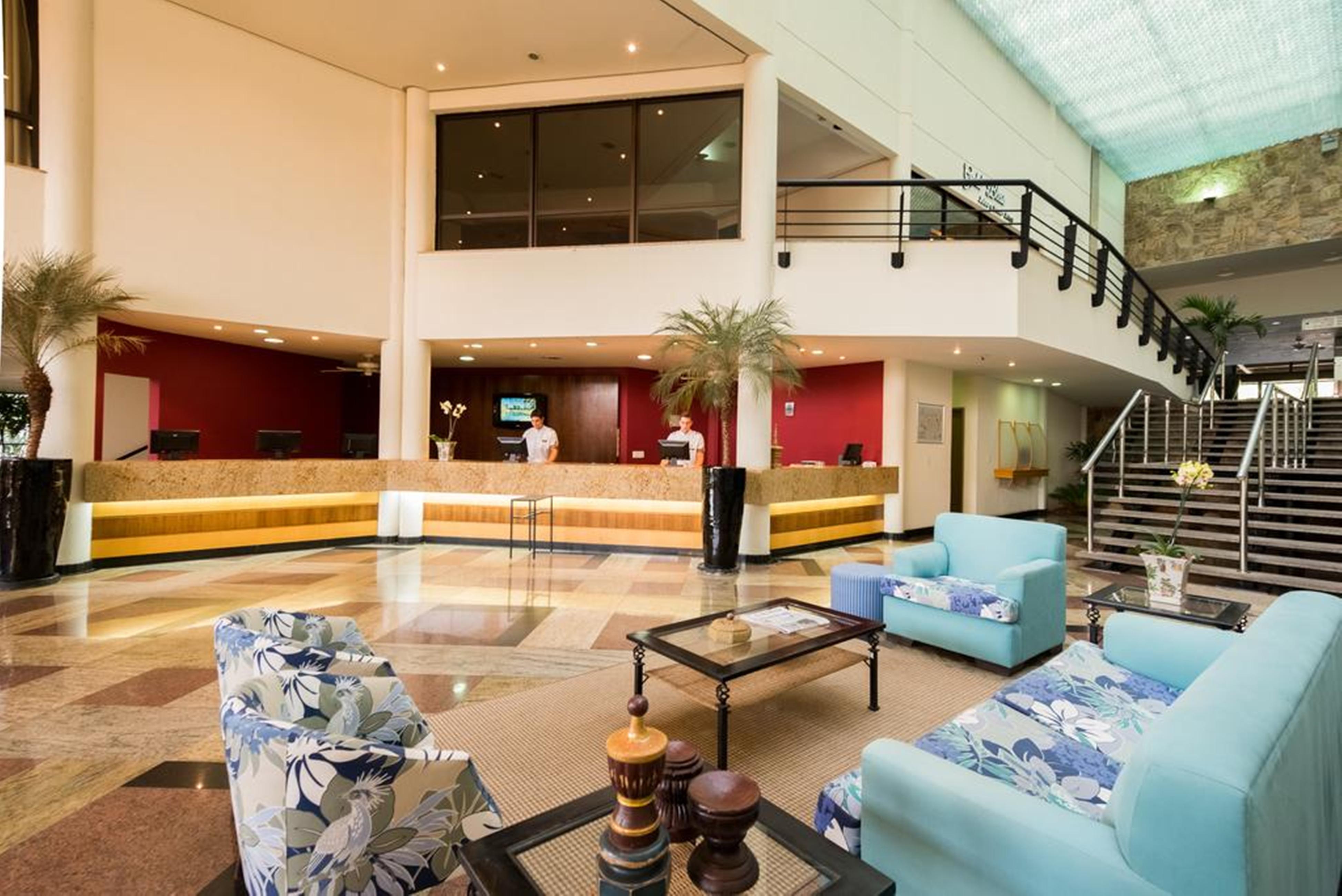 Blue Tree Thermas De Lins Resort Luaran gambar Lobby