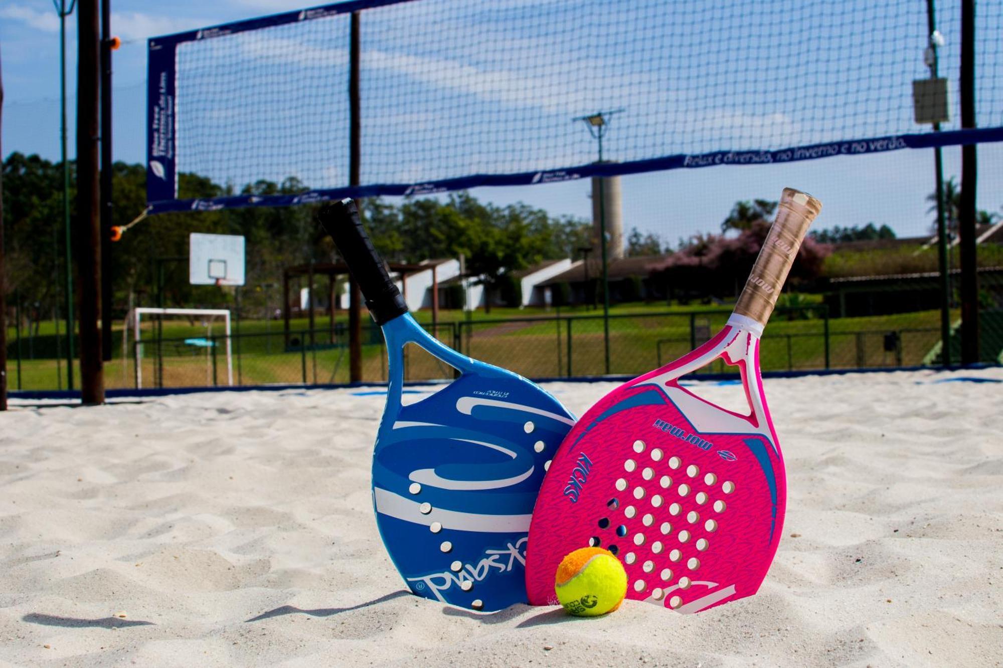 Blue Tree Thermas De Lins Resort Luaran gambar Beach tennis rackets